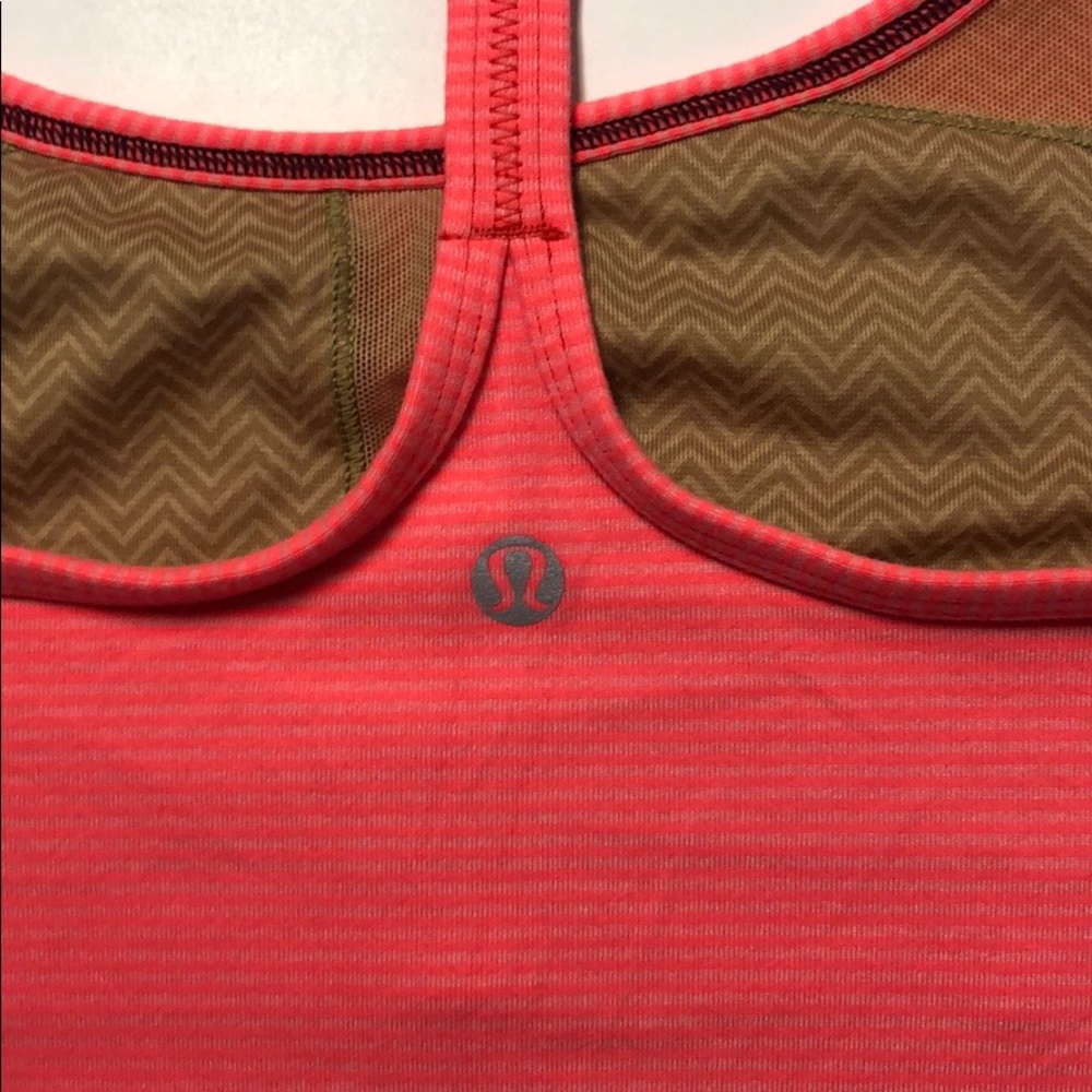 Lululemon Power Y Luon Racerback Tank Size 6 - Picture 3 of 8